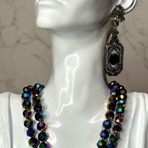 Heidi Daus "Incandescent Iridescence" Necklace Set